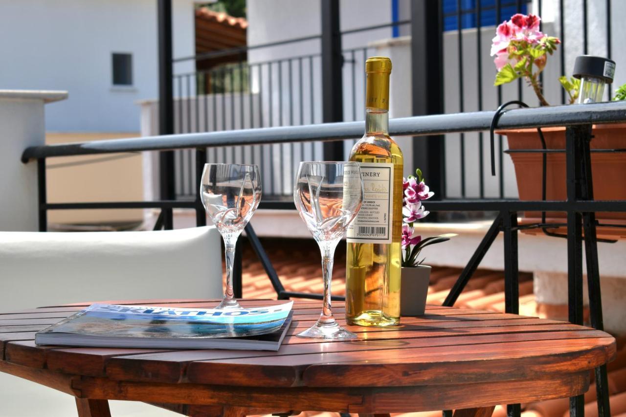 Pansion Pandora Apartment Skiathos Town Ngoại thất bức ảnh