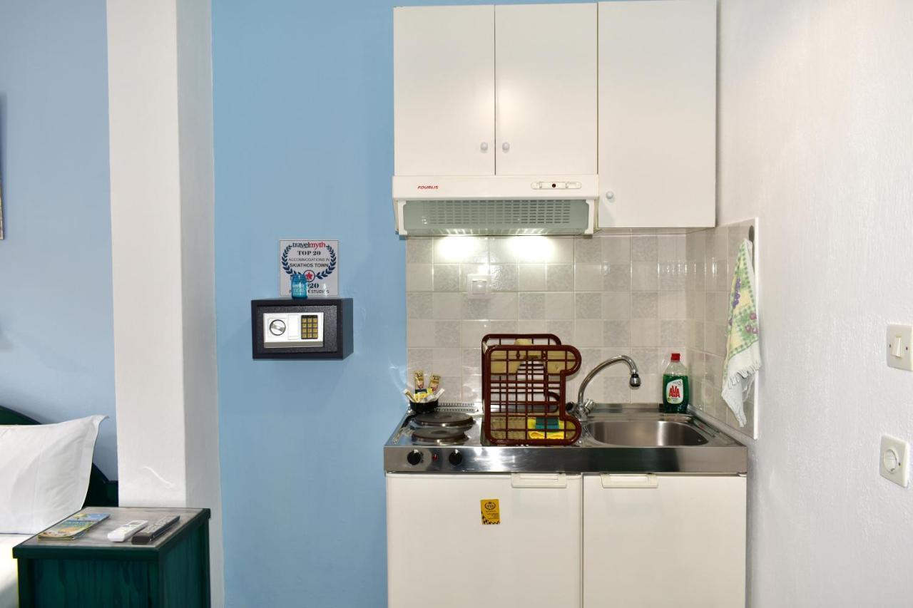 Pansion Pandora Apartment Skiathos Town Ngoại thất bức ảnh